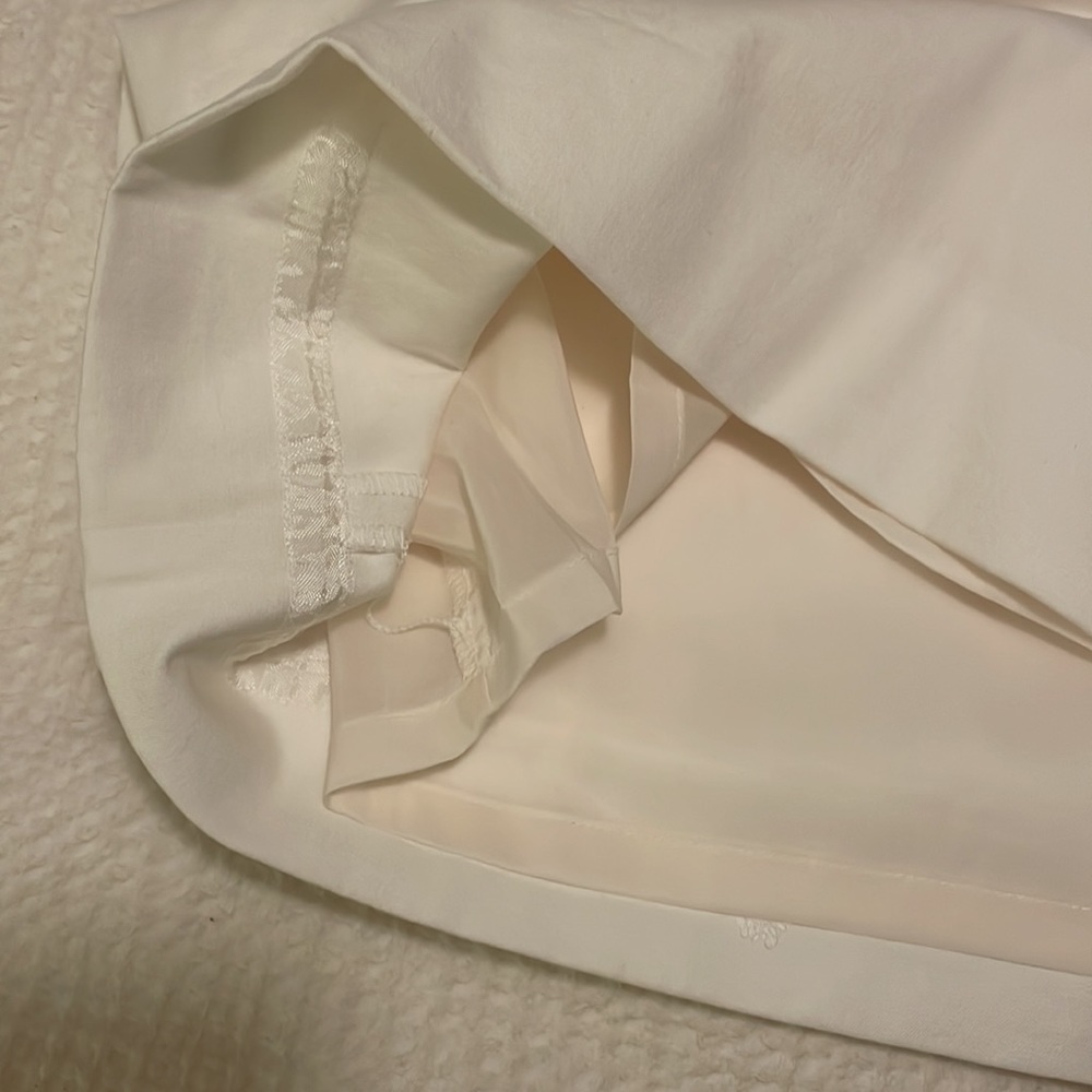 NWT J.Crew White Sheath Dress in Bi-stretch Cotton - Picture 8 of 12